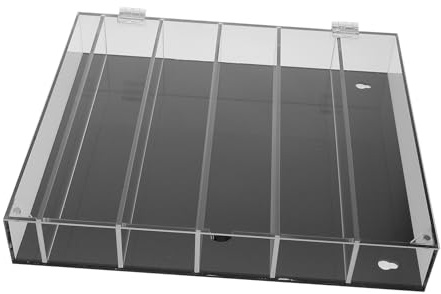 WEKAMOS Vitrinas Expositoras de Acrílico para Colecciones de Modelos Protección Total y Diseño Resistente para Montaje en Pared o Mesa