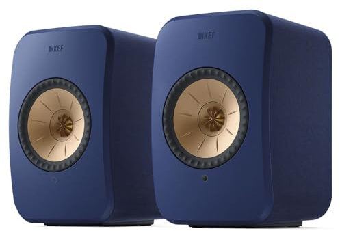 KEF LSX II Wireless HiFi Speaker System (Cobalt Blue)
