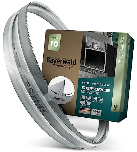 Bayerwald - Hoja de sierra de cinta para metal (1440 x 13 x 0,65 x 8 mm, 12 ZpZ, hoja de sierra de cinta metálica M42, acero y metales no ferrosos, apta para BERG & SCHMID TBS 102, PBS 90/110/130.