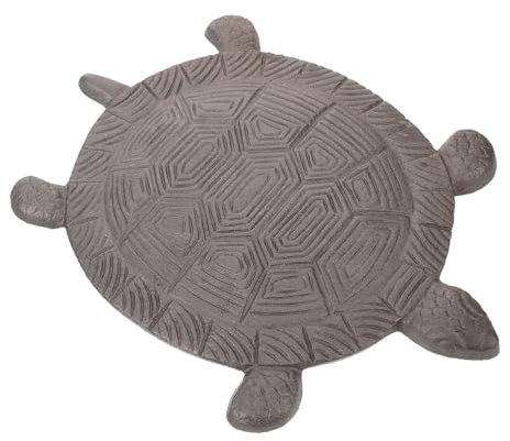 TINEASUR Pietra Calpestabile Decorativa Forma Di Ghisa Per Giardino e Cortile Pietra Da Passaggio Per Esterni Decorazione Per Spazi Interni Ed Esterni