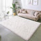 BSGIFT Teppich Wohnzimmer 160x230 Creme - Shaggy Teppich Hochflor Flauschig Modern Langflor Wohnzimmerteppich Bettvorleger Fellteppich Fluffy Carpet für Schlafzimmer Kinderzimmer