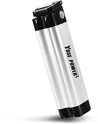 E-Bike Batteria Litio 24V 15Ah XH259-10J Fish-1 Bicicletta Elettrica con Caricabatteria per Prophete ed Altre Bici