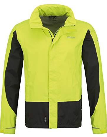 PRO-X elements Men's Overcoat Jacket, Yellow, Medium - Multifunction, Waterproof, Reflective