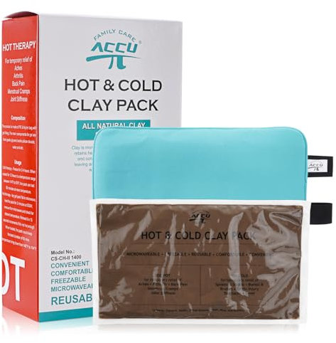 Bouillotte à la tourbe, Poche de Gel Chaud Froid Réutilisable, Compresses Chaudes et Froides, Coussin chauffant pour micro-ondes