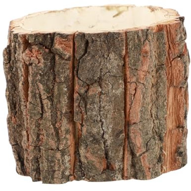 Parliky Cubo De Flores Base De Agua Maceta De Madera para Exteriores e Interiores