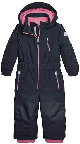 first instinct by killtec Skiddräkt med blandad babyhuva, mörk marinblå/rosa, 110-116
