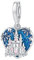 PANPOKI Charms Anhänger aus 925er Sterlingsilber, Bead Charm für Damen, kompatibel mit europäischen Armbändern und Halsketten