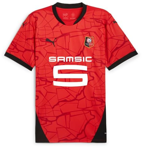 PUMA Stade Rennais Maillot Réplica Domicile Homme 2024/2025 Rouge XL