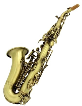 Professionell Saxofon Antik Kopparpackning Altsaxofon Träblåsinstrument
