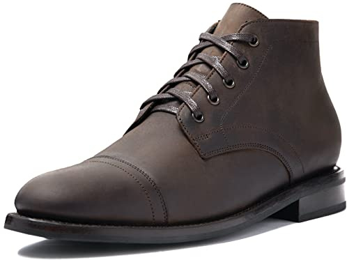 Thursday Boot Company Men's Cadet Cap Toe Boot, Tobacco, 10.5