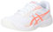 ASICS Women's Court Slide 3 Sneaker, White/Sun Coral, 5.5 UK