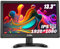 JaiHo Monitor 13.3 Pollici 1920x1080 IPS Display con HDMI VGA BNC, Mini HDMI 60Hz FHD 1080P Schermo Monitor per PC, CCTV, Telecamera di sicurezza, X-Box (13.3 inch IPS 1920×1080)