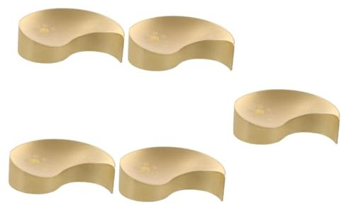 STOBOK 5stücke Brass Paperweight Für Calligraphy Schwerer Stabiler Messingdruck Für Chinesische Kalligrafie Mit Glatter Oberfläche Zum Beschweren des Schreibens