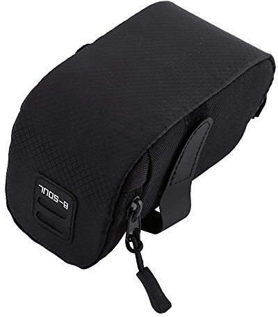 Satteltasche,Fahrrad Sattel Tasche Fahrradtasche Rahmen Mountainbike Fahrradtasche Rennrad Mountainbike Fahrrad Satteltasche mit Reißverschlüssen für Faltrad/Rennrad/MTB (Schwarz)