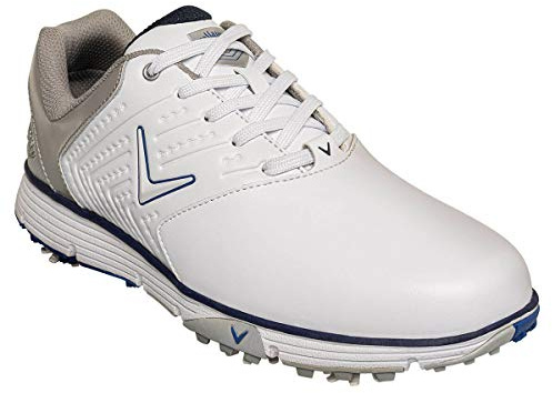 Callaway Men's Golf Shoes, White Navy, 8 UK