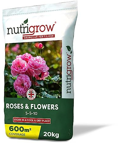 Nutrigrow Rose Fertiliser 5-5-10+Mg 20Kg