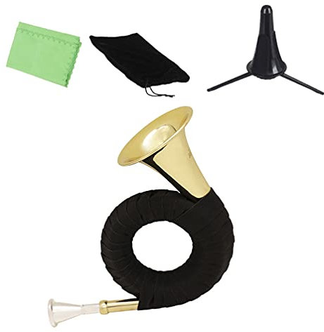 MILISTEN Spielsets Für Kinder 1stk Jagdhorn B-dur Blechblasinstrument Professionelles Waldhorn Musikinstrument Premium-waldhorn Anfänger Waldhorn Geburtstagsgeschenk Spielzeug Messing Kind