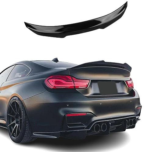 Becquet arrière Spoiler Voiture pour BMW F30 Série 3 Style PSM Noir Brillant