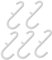 Gatuida 5pcs Pegboard Hooks for Walls Pegboard Hanging Hook Stationary Wall Organizer for Garage