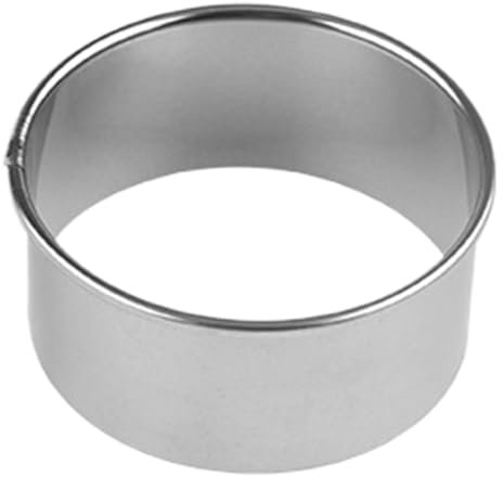 Cutter di pasta rotonda, taglierine rotonde per la cottura | Cutter di trattamento in acciaio inossidabile - riutilizzabile, forniture di artigianato alimentare per torta e fondente