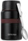 TITIROBA Thermobehälter für essen BPA-Frei 304 Edelstahl Warmhaltebehälter Essensbehälter thermobox 500ml mit Löffel und Tasche Schwarz…