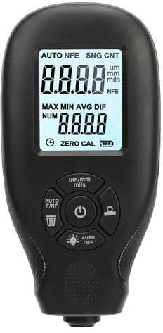 Leapiture Dickenmessgerät, Lackmessgerät, Schichtdickenmessgerät, Autolack, Schichtdickenmessgerät, Autolack für Gebrauchtwagenkäufer, LCD-Display