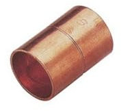 3S SuperSamaStore Manicotto per Connessione Tubo, Giunto di Collegamento per Tubi di Impianti di Condizionamento e Climatizzazione, Manicotto Connettore Rame a Saldare da 3/8″ (9,52 mm)