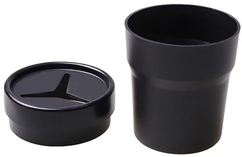 Boutihao Portabicchieri Auto, Portabibita in Plastica, Scatola Portaoggetti Per Auto, Per Penna, Telefono, Monete, Contanti, Occhiali, Mini Pattumiera per Auto Impermeabile, Per Veicoli, Uffici