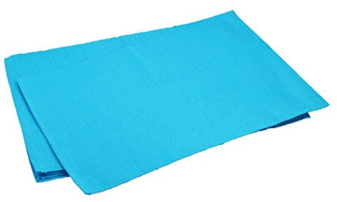 Nicola Spring Rippenbettwäsche Taschen - 48 X 33cm - Hellblau - Packung Von 6