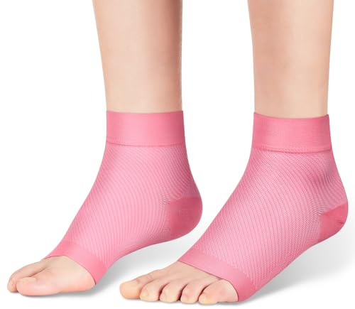 AVIDDA Plantar Fasciitis Support Socks, 1 Pair Ankle Support Compression Foot Sleeves for Sprained Ankle, Running, Sports Protection and Pain Relief