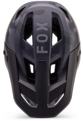 Fox Racing RAMPAGE CAMO CE/CPSC – MTB helmet – lightweight ABS shell – MIPS – 360° ventilation – adjustable visor – GoPro mount – Black Camo, size: XL