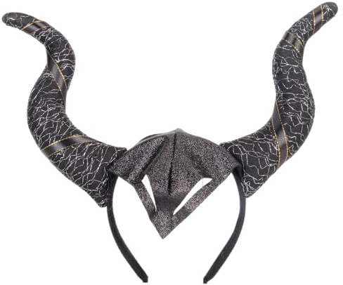 Oxhorn pannband, utsökt, unikt, roligt, jul, halloween, cosplay fest, hårring, tillbehör