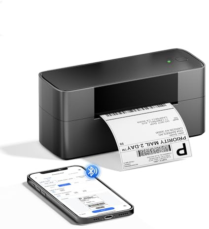 Itari 2025 New 4x6 Thermal Label Printer, 245BT Shipping Label Printer for Postage, Address, Compatible With Evri, Royal Mail, EBay, Amazon, Ebay