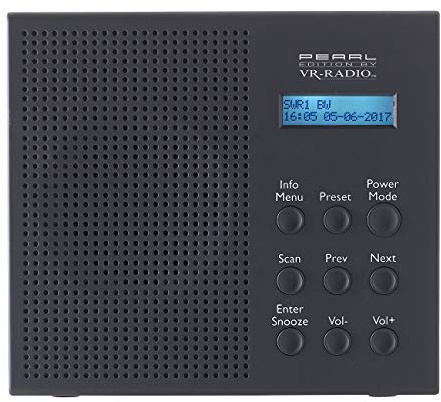 VR-Radio Radio-réveil Dab+ / FM Nomade avec écran LCD