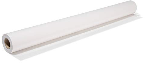 Skizzenpapier Rolle, transparent, stark saugendes Zeichenpapier mit matter Oberfläche, auf Pappkern gewickelte Skizzenrolle (0,61 m x 50 m (40 g/m²))
