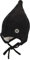 Sterntaler Baby Jungen Strickmütze Baby Strickmütze Mütze - Baby Strickmütze, Mütze Baby - aus Wolle mit Bindeband - anthrazit meliert, 39