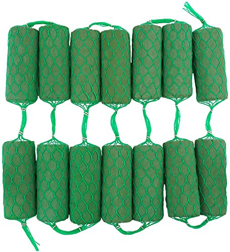 WERTSWF Kit di blocchi in spugna per ghirlanda di fiori freschi, in schiuma, per composizioni di matrimoni, artigianato floreale