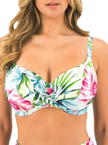 Fantasie Swim Langkawi Underwired Full Cup Bikini Top (36E, White)