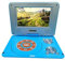 Mobile DVD Player, Portable DVD Player With Rechargeable Battery Swivel Display Screen And Dual Speakers Mobile DVD Player For Kids(Blu)
