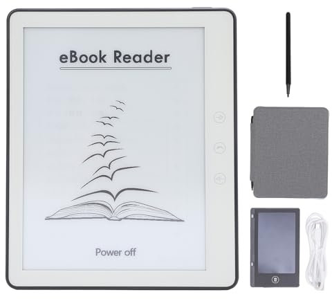 E Lector de Libros, Audiolibro de eReader de Pantalla táctil de 5.76 Pulgadas con lápiz lápiz amigable para Viajar en casa
