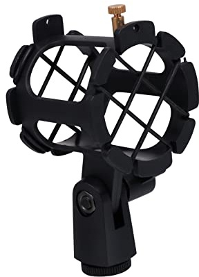 POPETPOP Soporte Antivibración Para Micrófono Suspensión y Clip Para Transmisión Estudio