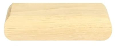 Oak Flat Half Newel Cap 90mm – Premium Oak Stair Part Fits 70mm Half Newel Posts – Unfinished for Painting, Varnishing or Waxing - Jackson Woodturners