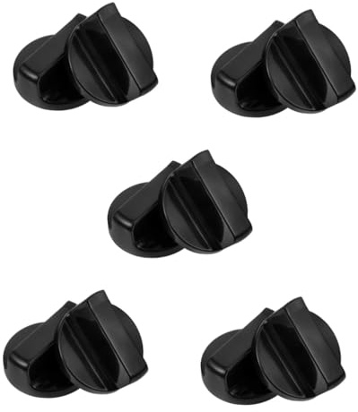 SHINEOFI 10pcs Replacement Gas Stove Knobs Cooker Control Knobs for Kitchen Gas Stove Accessories