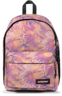 Eastpak Out of Office Sac à dos 27L (44 x 29,5 x 22 cm), compartiment ordinateur 13–15”, sac école et travail résistant et déperlant avec bretelles rembourrées - BRIZE RETRO SOFT