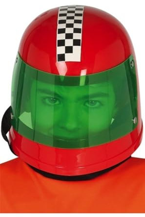 FIESTAS GUIRCA F1 Pilotenhelm für Kinder, rot