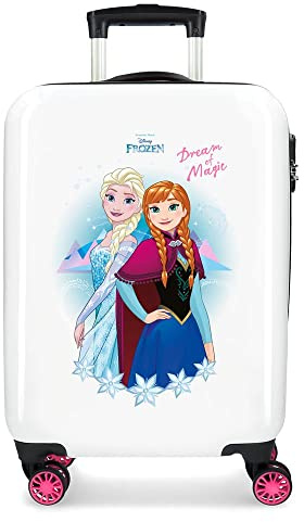Disney Frozen La Reine des Neiges Dream of Magic Valise Enfant Multicolore 50x38x20 cms Rigide ABS Serrure à combinaison 34L 2,1Kgs 4 roues Bagage à main