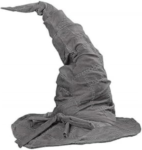 W WIDMANN MILANO Party Fashion - Magier oder Hexen Hut, aus Kunstleder, Kopfbedeckung, Accessoire, Karneval, Halloween