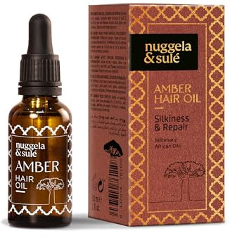 Nuggela & Sulé AMBER Hair Oil. Elixir africano reparador 30ml