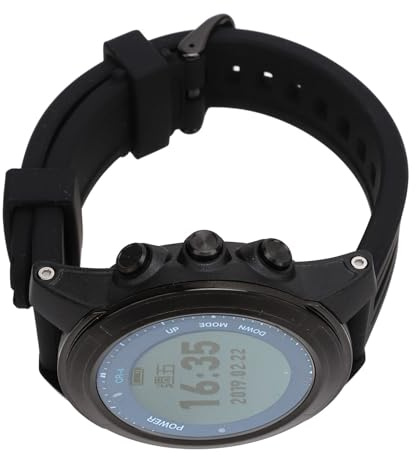 Ycauty Orologio subacqueo da polso impermeabile per il computer subacqueo subacqueo da 100 m, nero