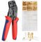 Crimpzange Flachsteckhülsen Set - TUBTAP® Flachsteckhülsenzange mit 300 stück Kabelstecker Tool Kit 0,5-1,5 mm²(AWG 22-16)
